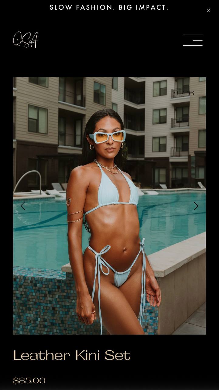 OSA — poolside shoot
